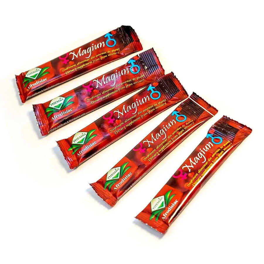 Magiun afrodisiac natural, 12 plicuri, Themra +Themra Magiun 43gram