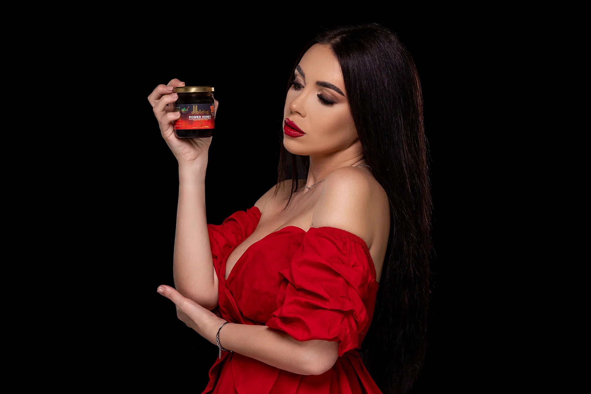 Miere afrodisiac premium concentrat DIBLONG POWER HONEY, pentru cresterea libidoului, potenta, erectie, ejaculare precoce, Unisex, 100% natural, 240 gr