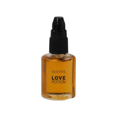 Ulei comestibil SEXITIVE Love Potion - Champagne, pentru masaj și sex oral, efect de încălzire, aromă de șampanie și zmeură, 30 ml (P14232)