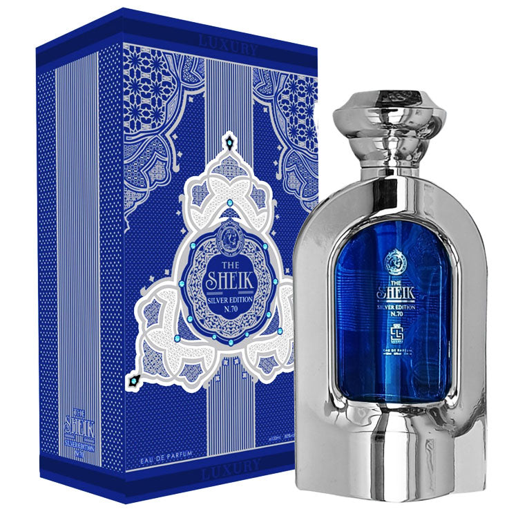 The Sheik – Silver Edition – Khalis, Barbatesc, Apa de parfum, 100 ml