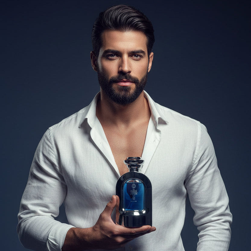 The Sheik – Silver Edition – Khalis, Barbatesc, Apa de parfum, 100 ml